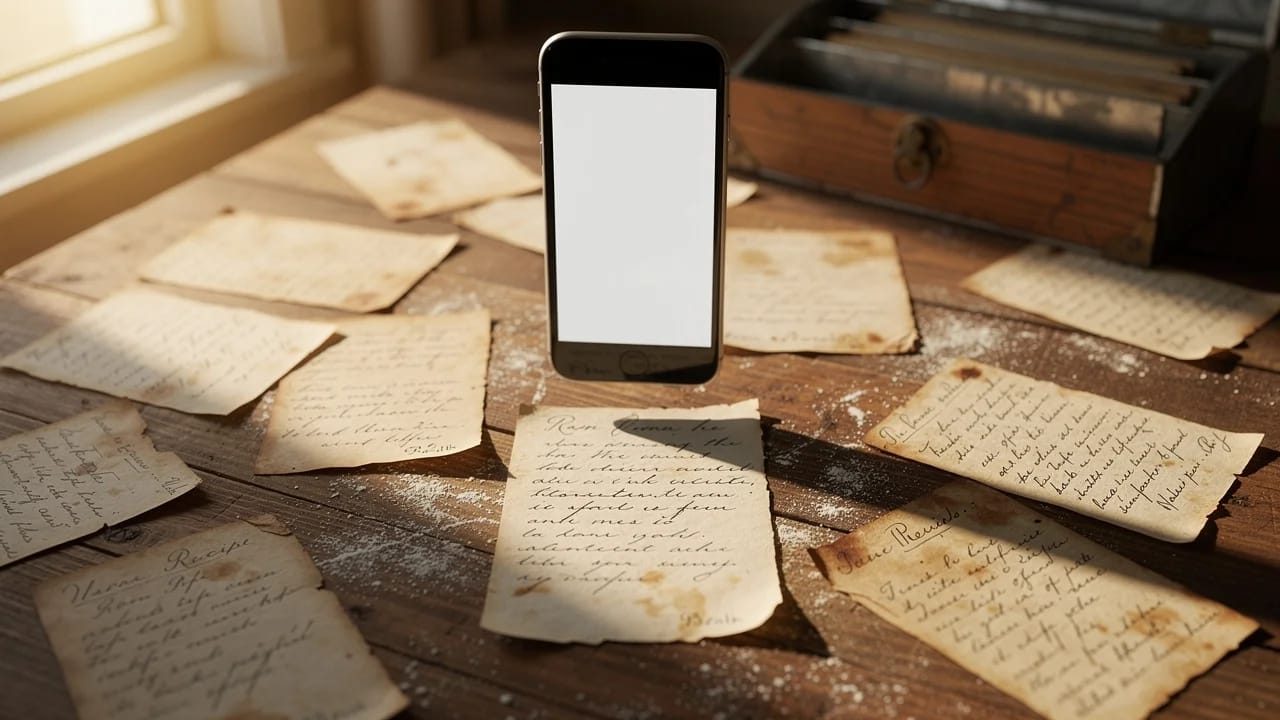 How to digitize old family recipes (without losing what makes them special)