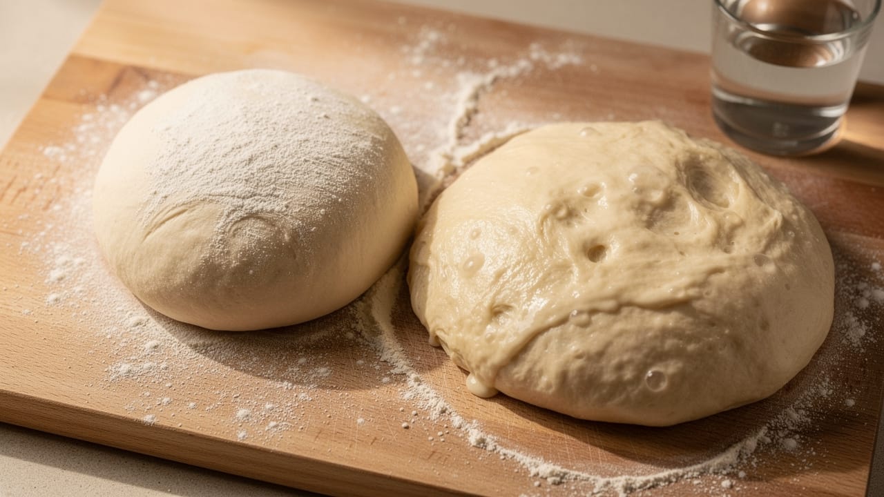 Pizza dough hydration: complete guide to water ratios