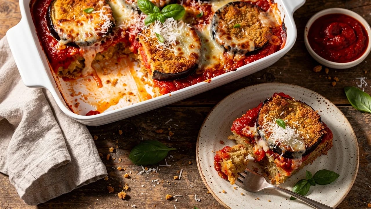 Berenjenas a la parmesana