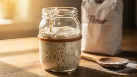 How to make a sourdough starter from scratch