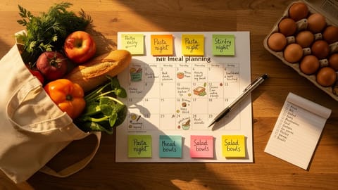 Weekly meal planning for beginners: a practical guide to getting started