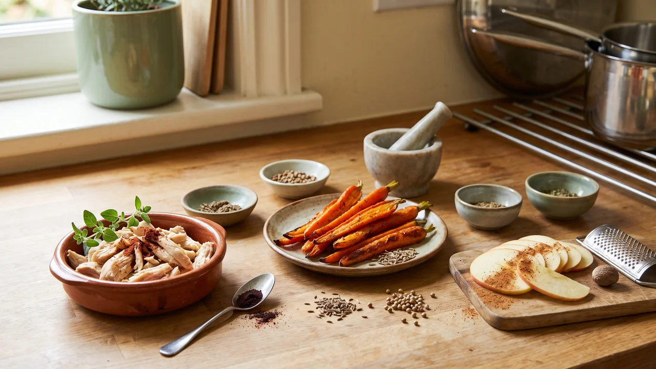 Spice pairing chart: what goes with what (and why it works)