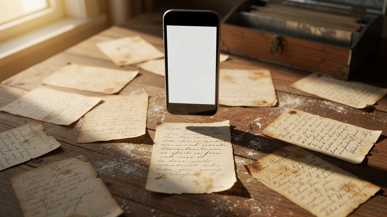 How to digitize old family recipes (without losing what makes them special)